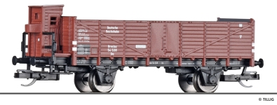 Tillig 14298 - TT - Offene Güterwagen Om Breslau, DRG, Ep. II